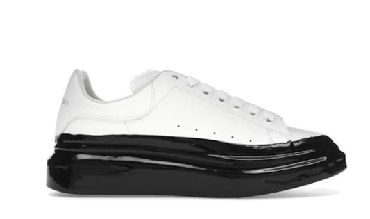 Alexander McQueen Oversized Paint Dipped - White/Black