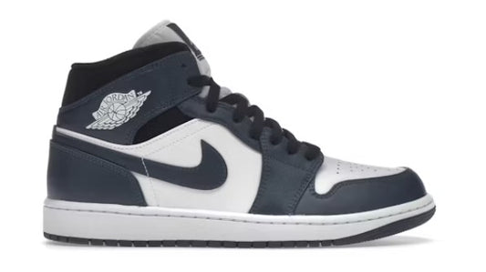 Jordan 1 Mid Azul Marino.