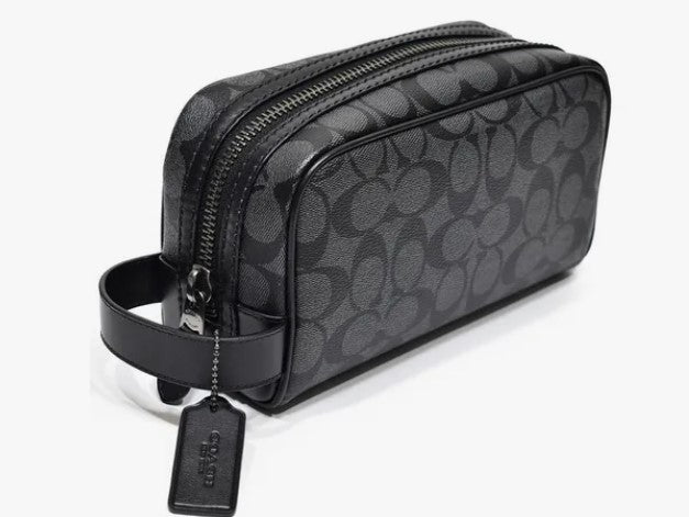 Necesser Coach Negro Caballero