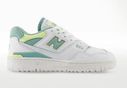 New Balance 550 White Mint Green