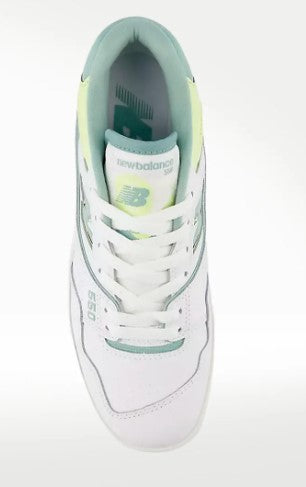 New Balance 550 White Mint Green