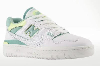 New Balance 550 White Mint Green