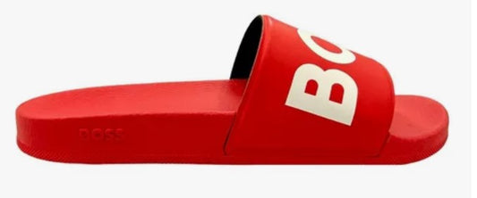 Hugo Boss Slide Bright Red